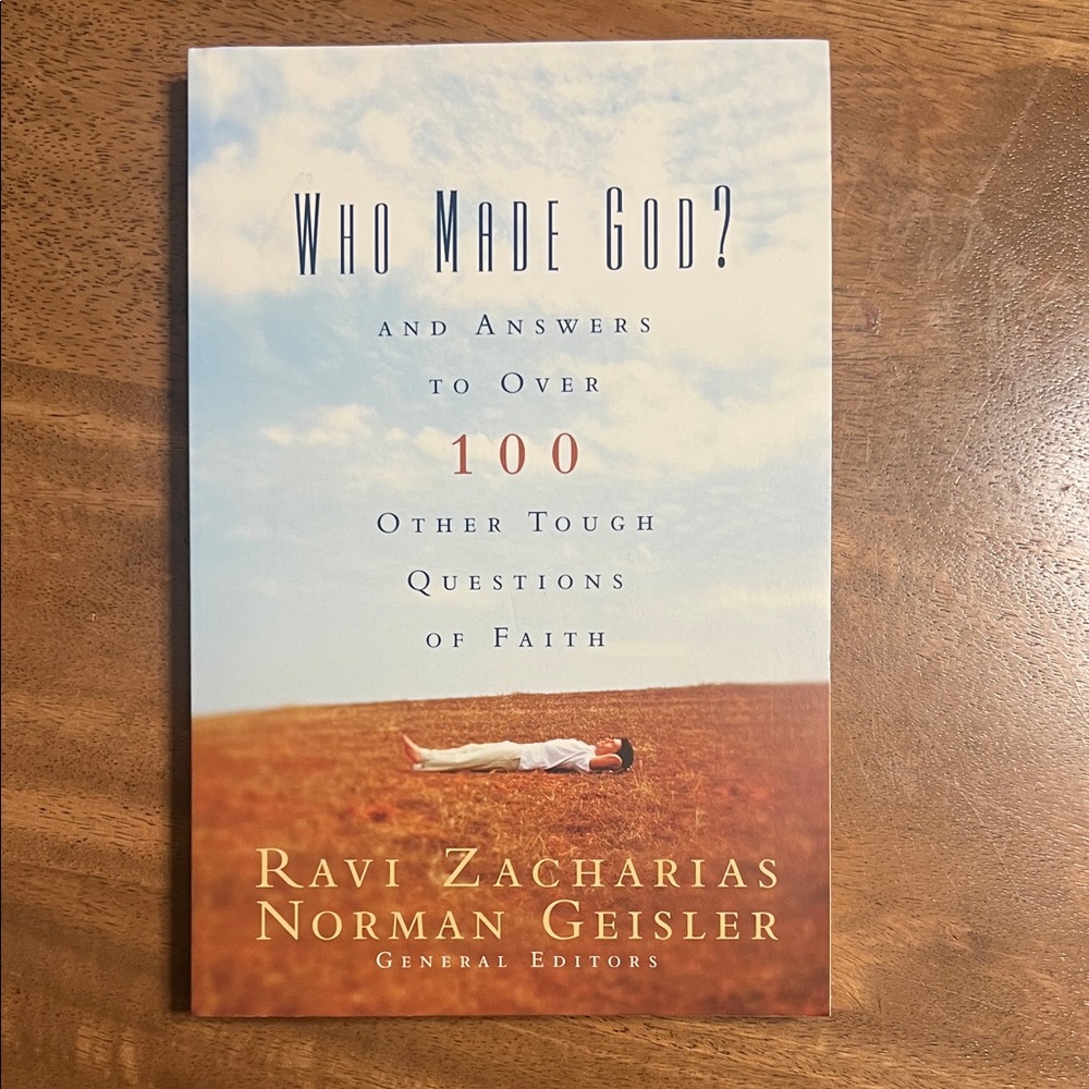 Who Made God? Book by Ravi Zacharias and Norman Geisler